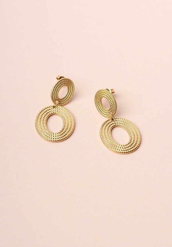 Rue Madam Earring Louisia Earrings Gold