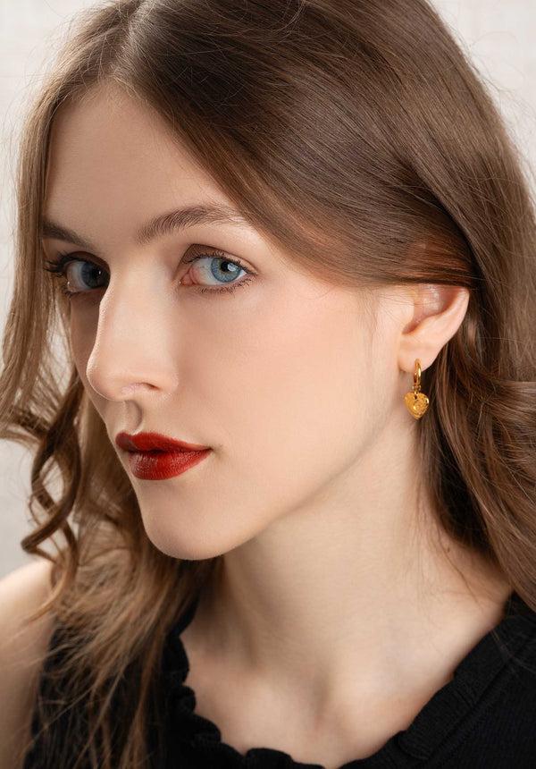 rue madam Earring Lover Earrings Gold
