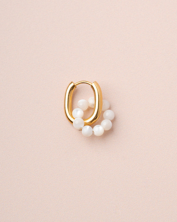 Rue Madam Earring Xia Pearl Earrin Gold