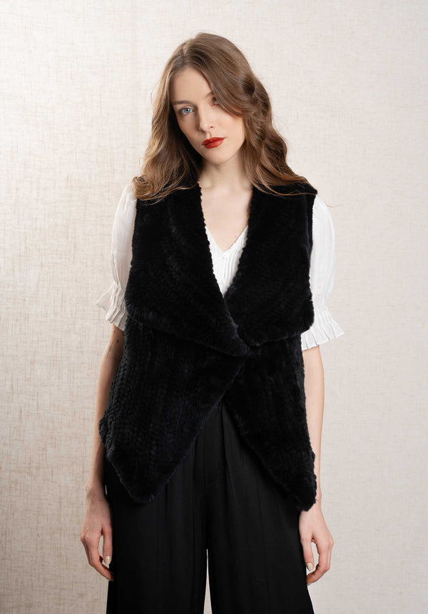 rue madam Gilet 23wag10745krex Black