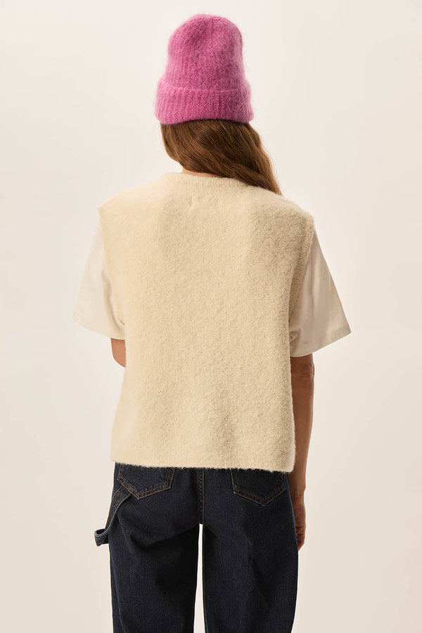 Rue Madam Gilet Achille Gilet Creme