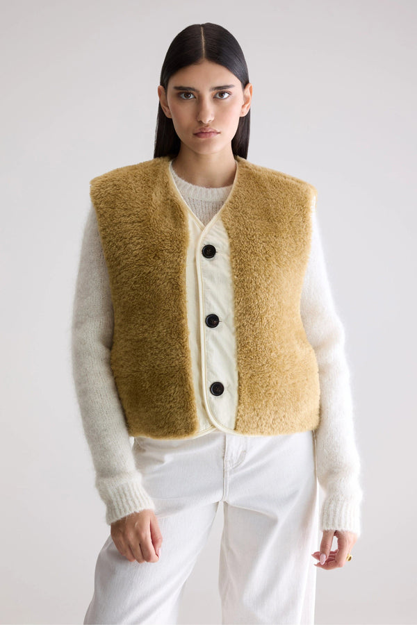 Rue Madam Gilet Eloise P1835 Butter