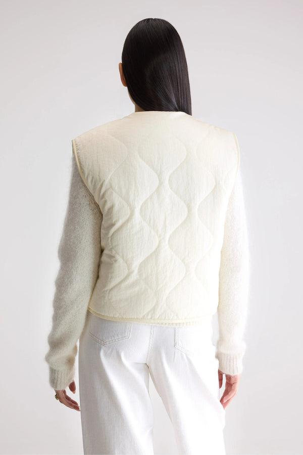 Rue Madam Gilet Eloise P1835 Butter