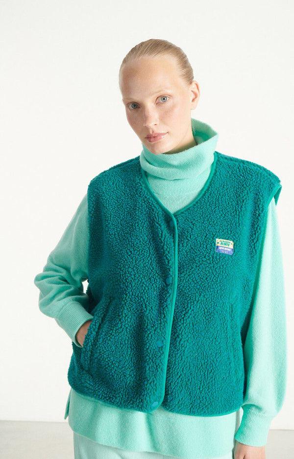 rue madam Gilet Hok16b Menthol