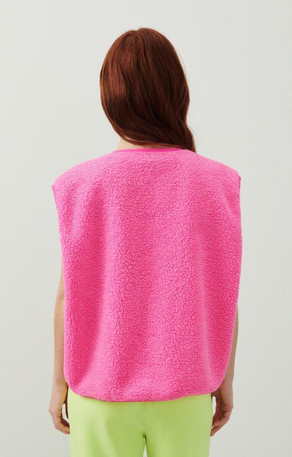 Rue Madam Gilet Hok16b Pink-Acid-Chine