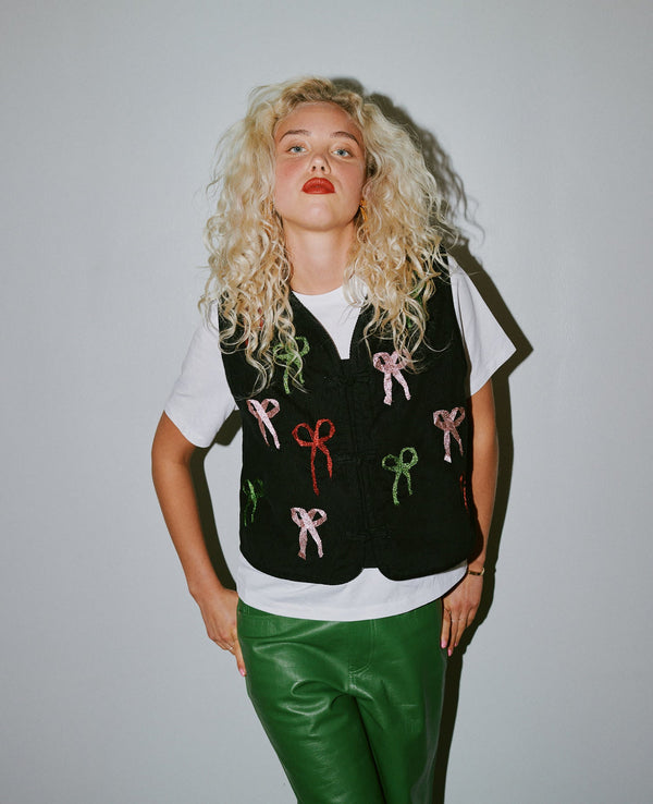 Rue Madam Gilet Rita Vest Black