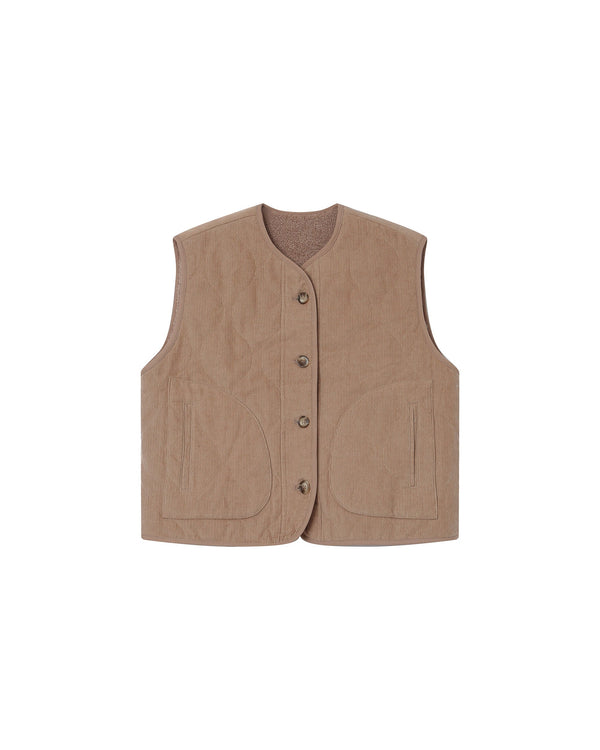 Rue Madam Gilet Seth Greige