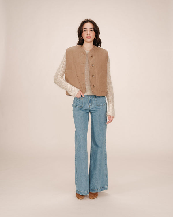 Rue Madam Gilet Seth Greige