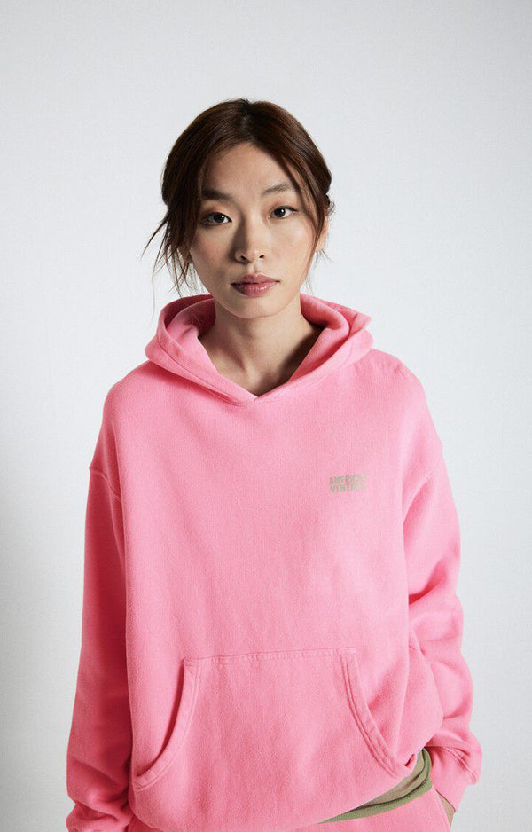 rue madam Hoodie Izu03d Rose-Vintage