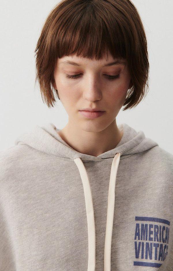 Rue Madam Hoodie Zof03a Gris-Chine