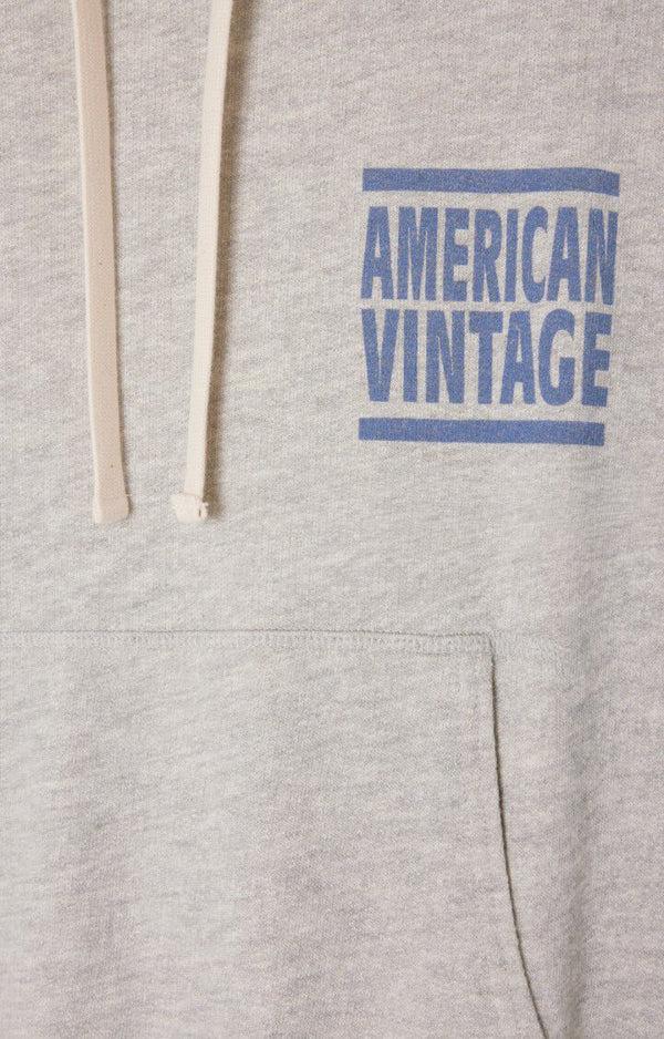 rue madam Hoodie Zof03a Gris-Chine