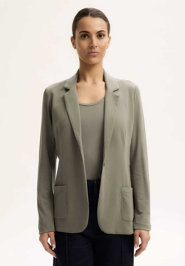 Rue Madam Jacket 003-fve046 Kaki-Army