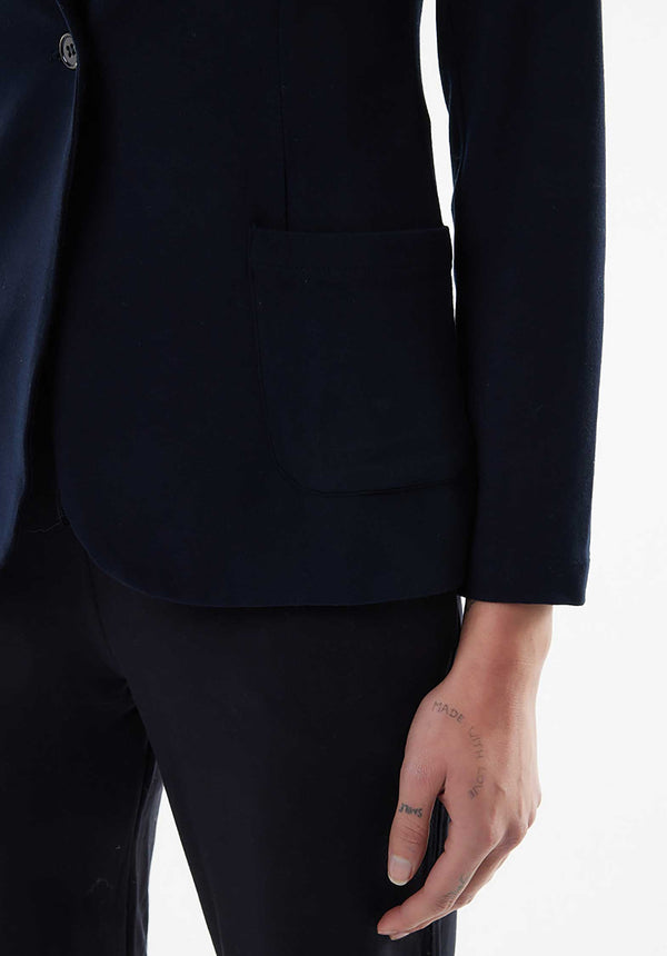 Rue Madam Jacket 003-fve046 Navy