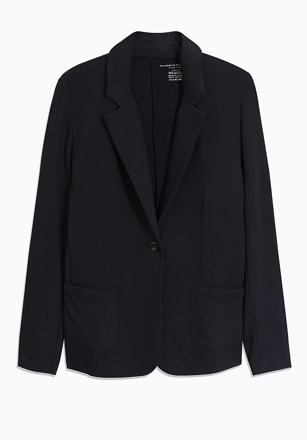 rue madam Jacket 003-fve046 Navy