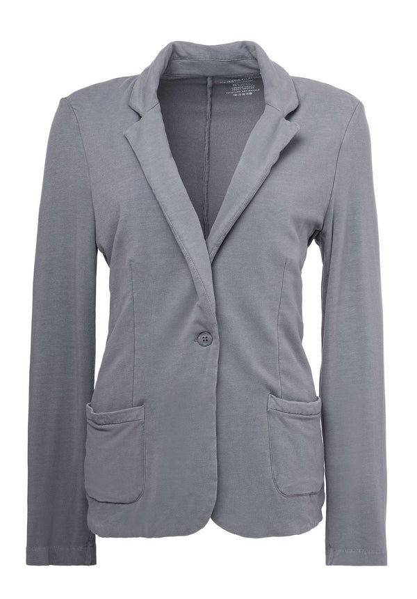 rue madam Jacket 004-fve046 Bleu-Grise