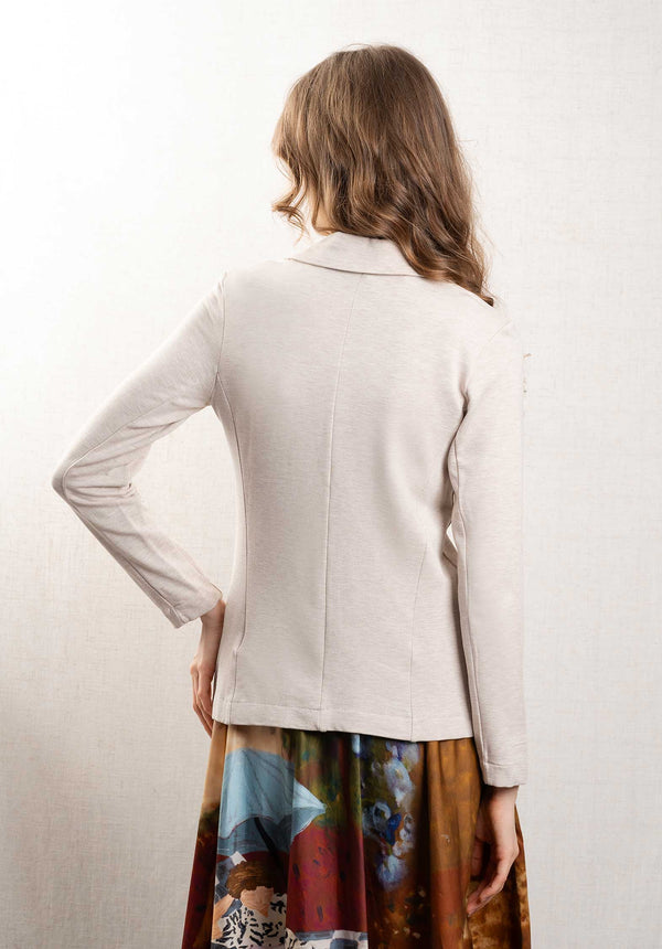 Rue Madam Jacket 004-fve046 Raw-White-Chine