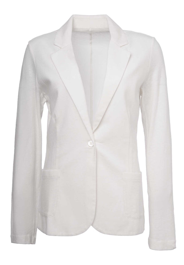 rue madam Jacket 005-fve046 Blanc-Lait