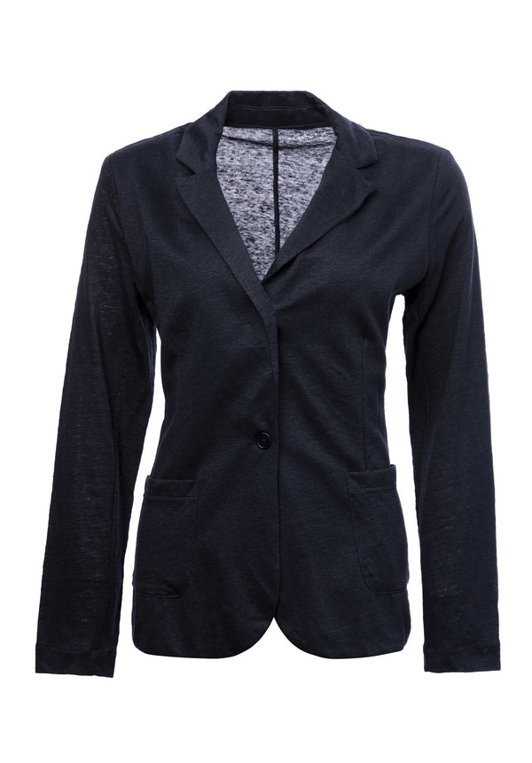 rue madam Jacket 011-fve046 Navy