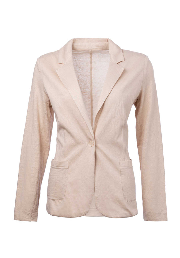 rue madam Jacket 011-fve046 Sand