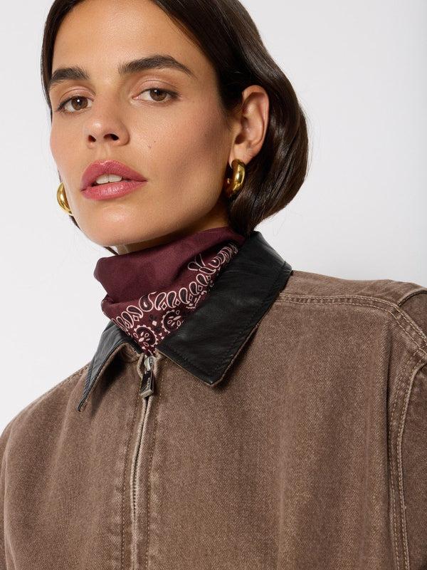 Rue Madam Jacket 21vivienne Brown-Denim