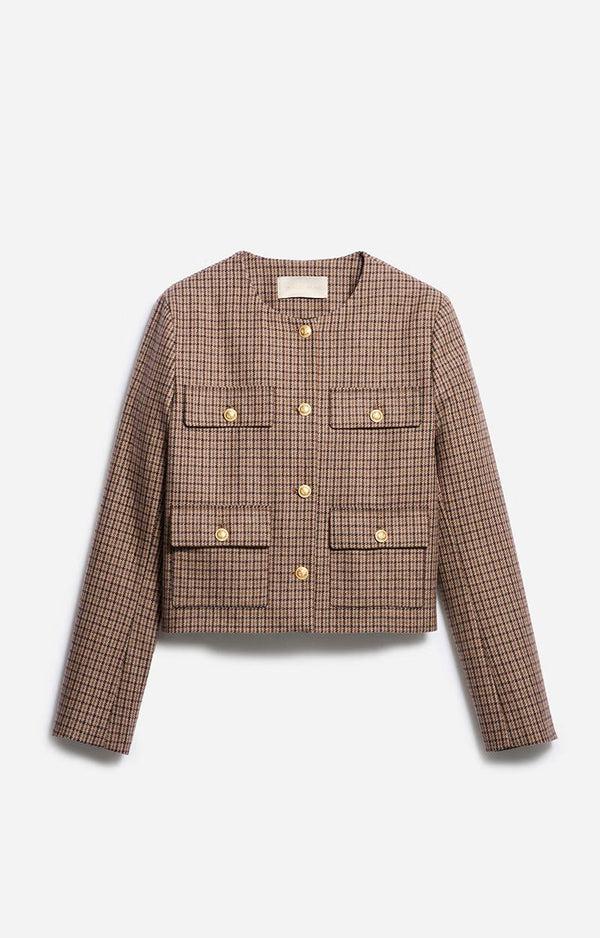 Rue Madam Jacket 4hva64-v02712 Camel