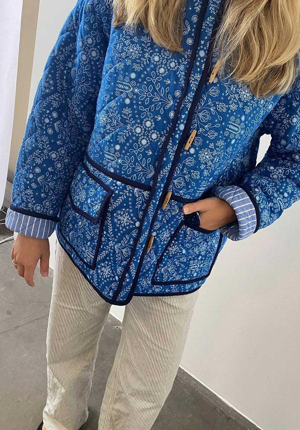 Rue Madam Jacket Adriane Jacket Blue-Flower