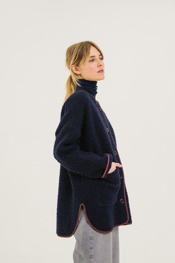 Rue Madam Jacket Bari Navy Bleu