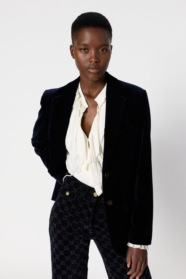 Rue Madam Jacket Dcv14c091 Navy