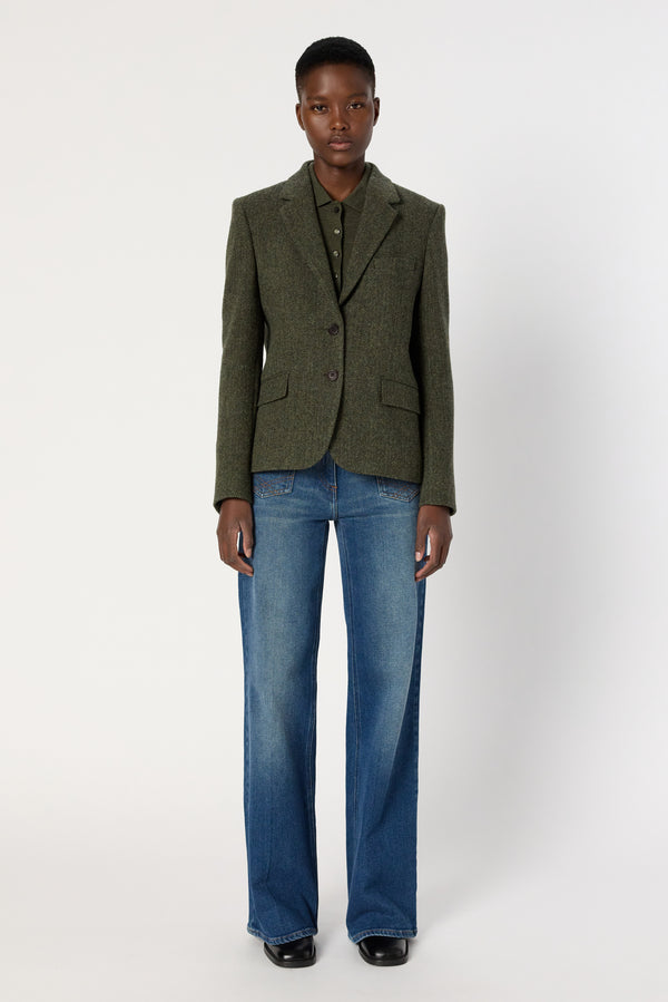 Rue Madam Jacket Dcv21c070 Khaki-Green