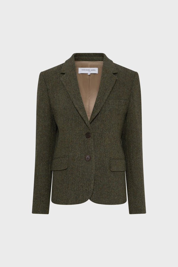 rue madam Jacket Dcv21c070 Khaki-Green