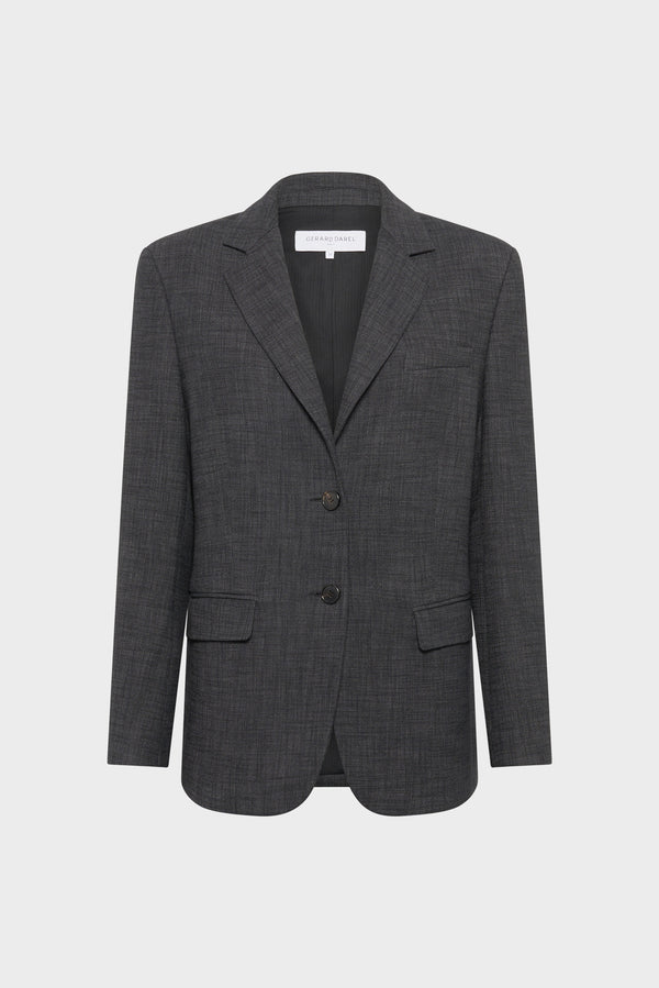 rue madam Jacket Dcv27c086 Charcoal