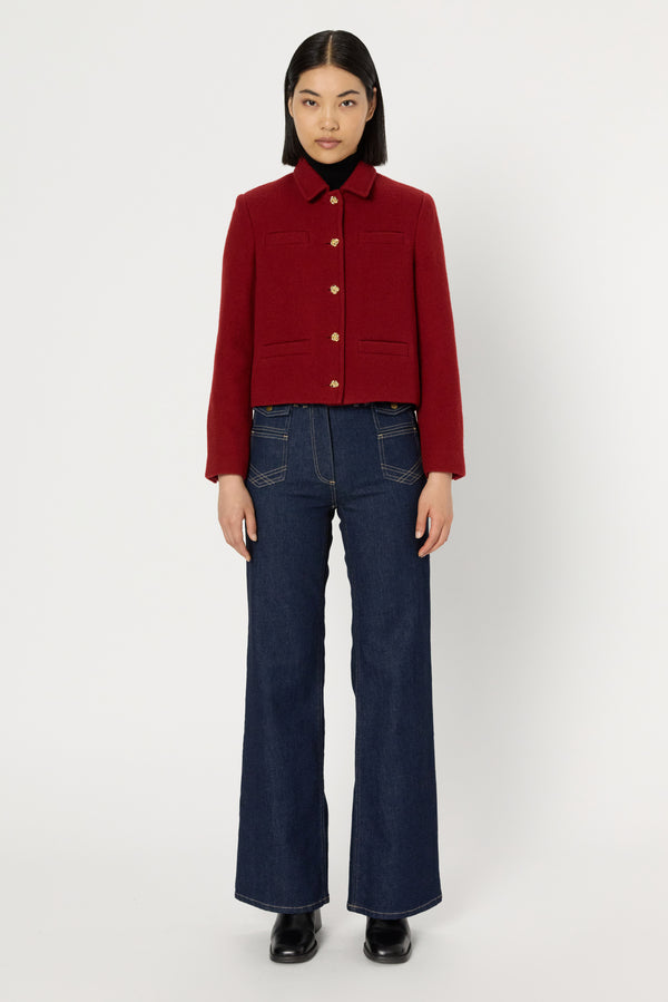 Rue Madam Jacket Dcv31c073 Red