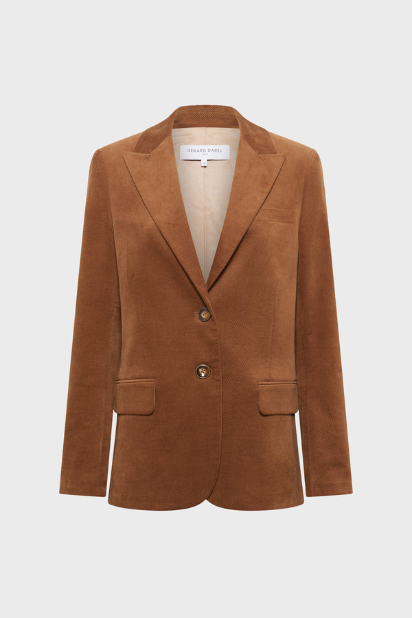 rue madam Jacket Dcv32c095 Caramel