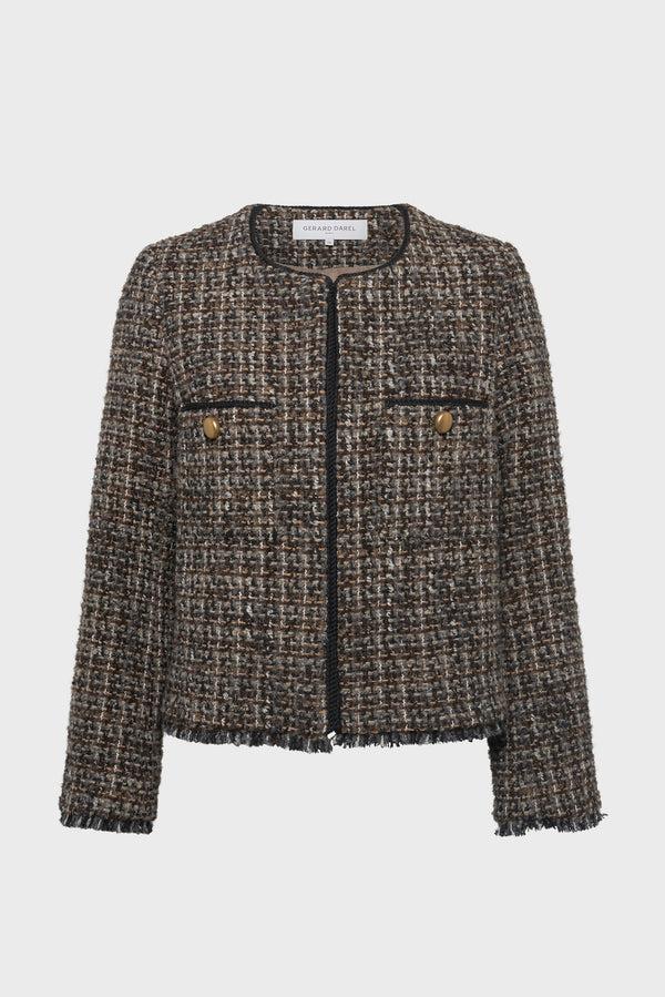 rue madam Jacket Dcv35c064 Brown