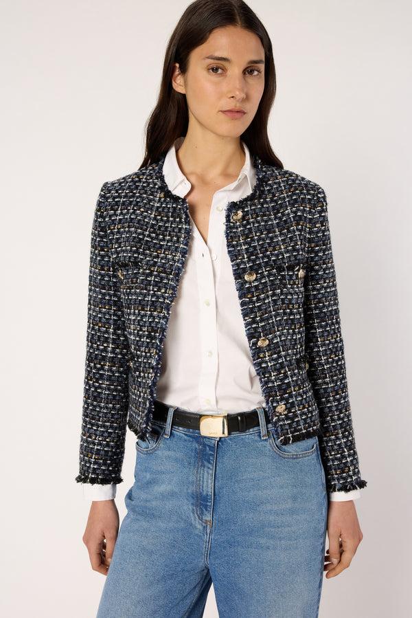 Rue Madam Jacket Dcv38c062 Indigo