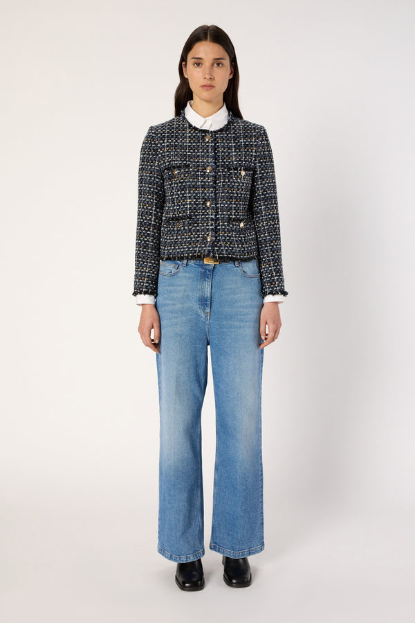 Rue Madam Jacket Dcv38c062 Indigo