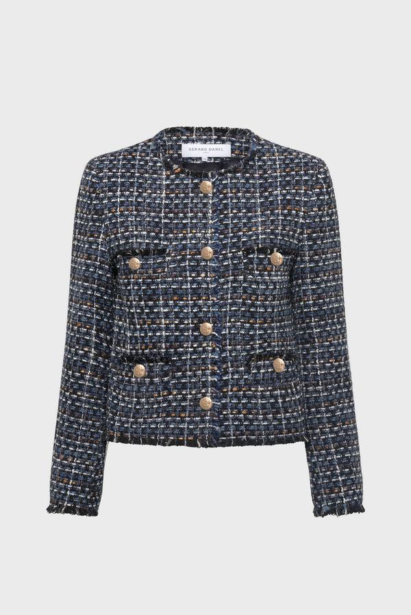 rue madam Jacket Dcv38c062 Indigo