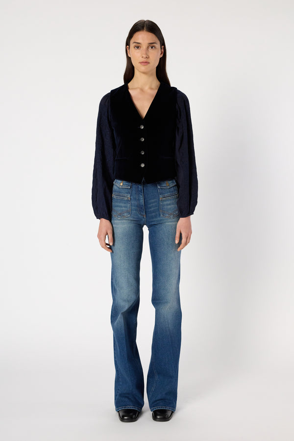 Rue Madam Jacket Dcv41c091 Navy