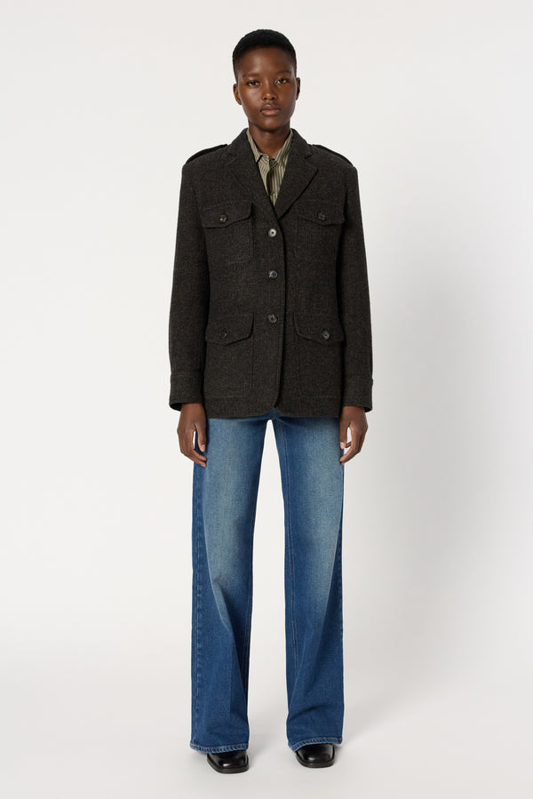 Rue Madam Jacket Dcv65c309 Charcoal