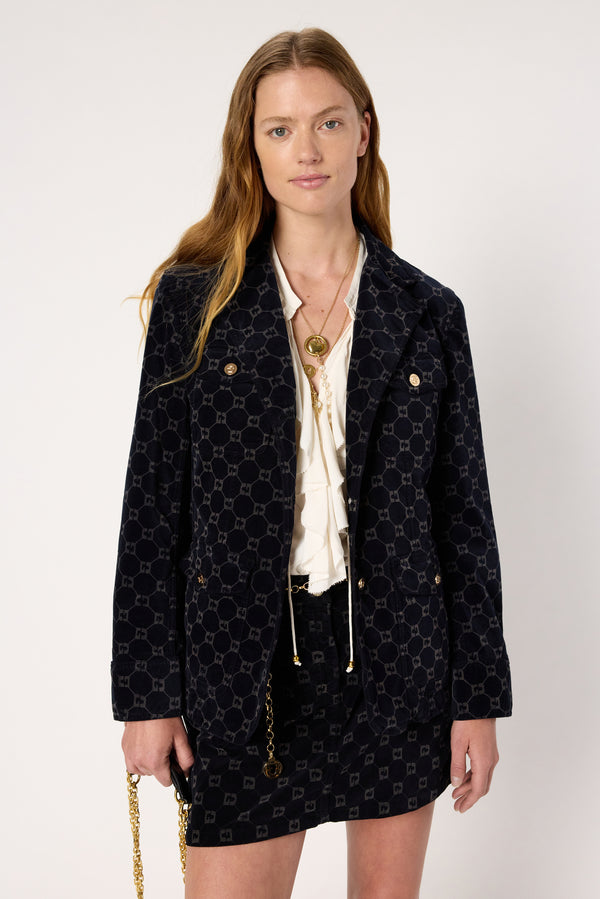 Rue Madam Jacket Dcv65c330 Navy