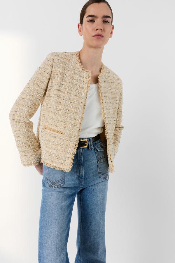 Rue Madam Jacket Ddv62d023 Beige