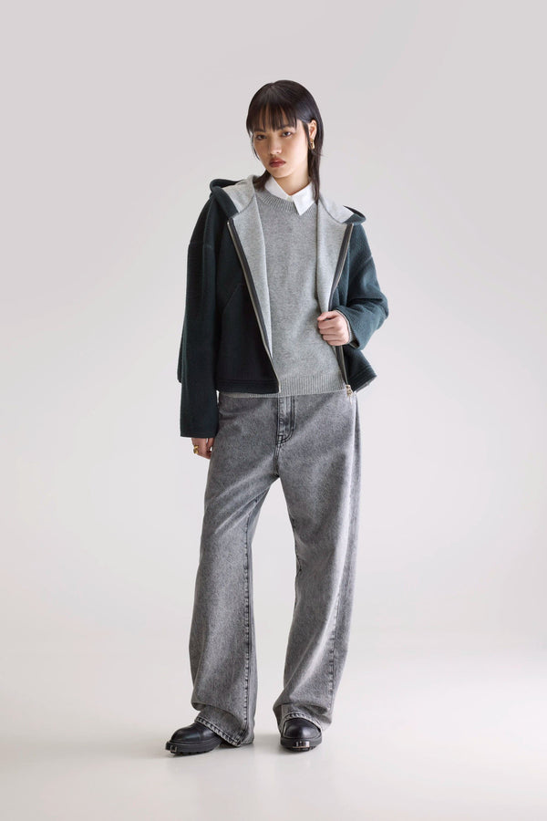 Rue Madam Jacket Fannel T1789 Acier