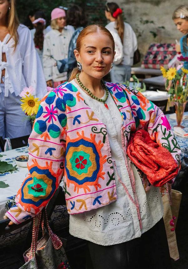 Rue Madam Jacket Fie Jacket Rose-Suzani