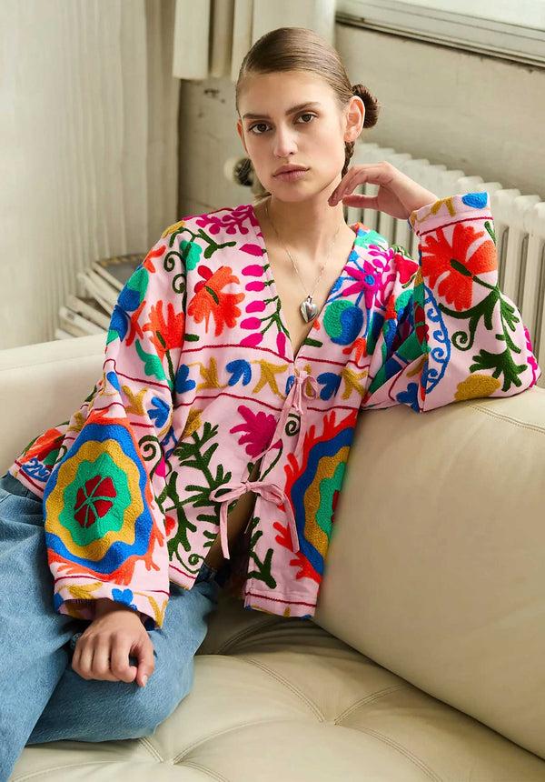 Rue Madam Jacket Fie Jacket Rose-Suzani