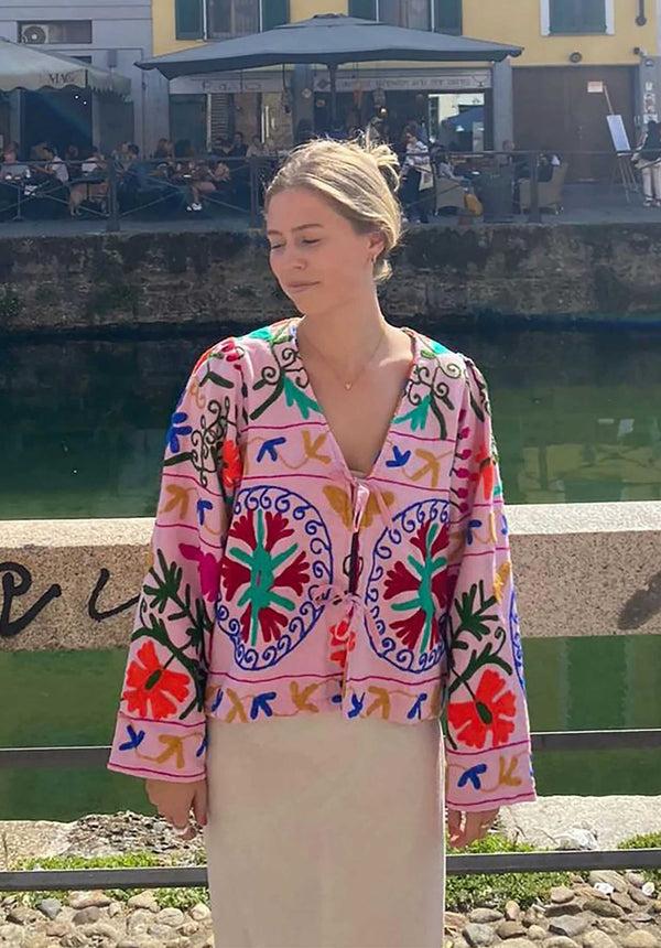 Rue Madam Jacket Fie Jacket Rose-Suzani