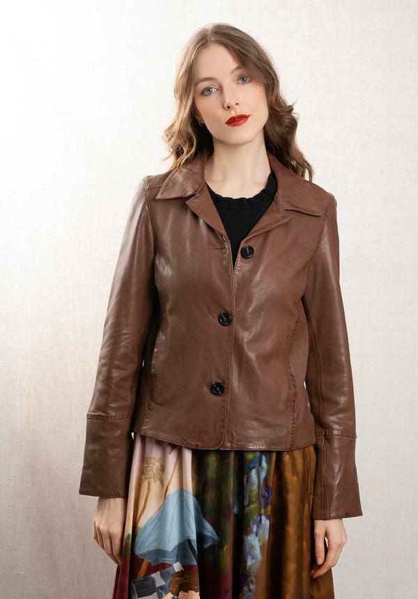 Rue Madam Jacket Lexia 0515-Tan
