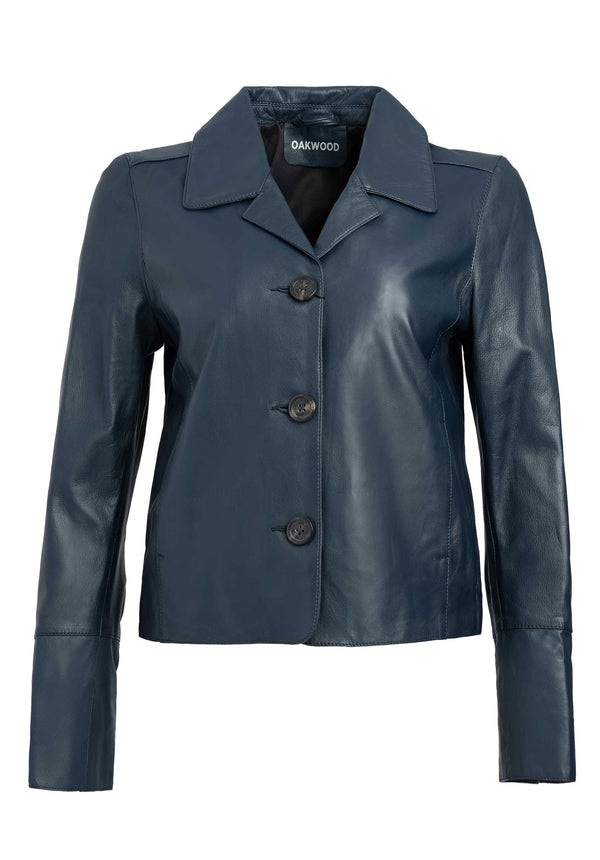 rue madam Jacket Lexia 0534-Navy-Blue
