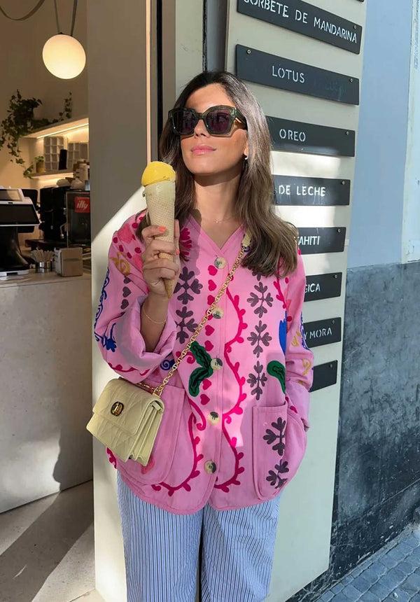 Rue Madam Jacket Maggie Suzani Light-Rose