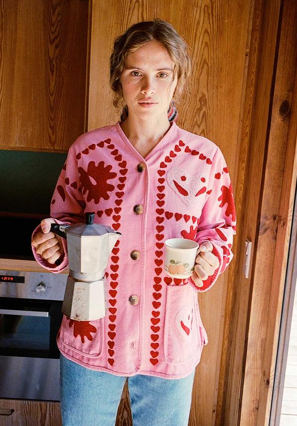 Rue Madam Jacket Maggie Suzani Rose-Heart