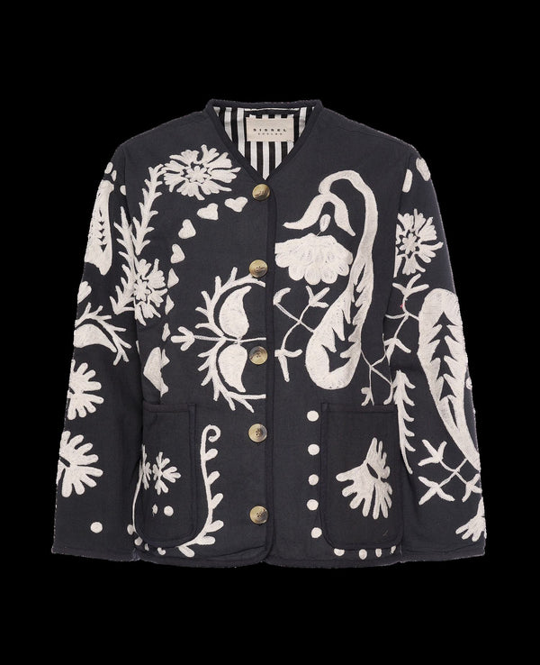 Rue Madam Jacket Maggie Suzani Salt-Pepper